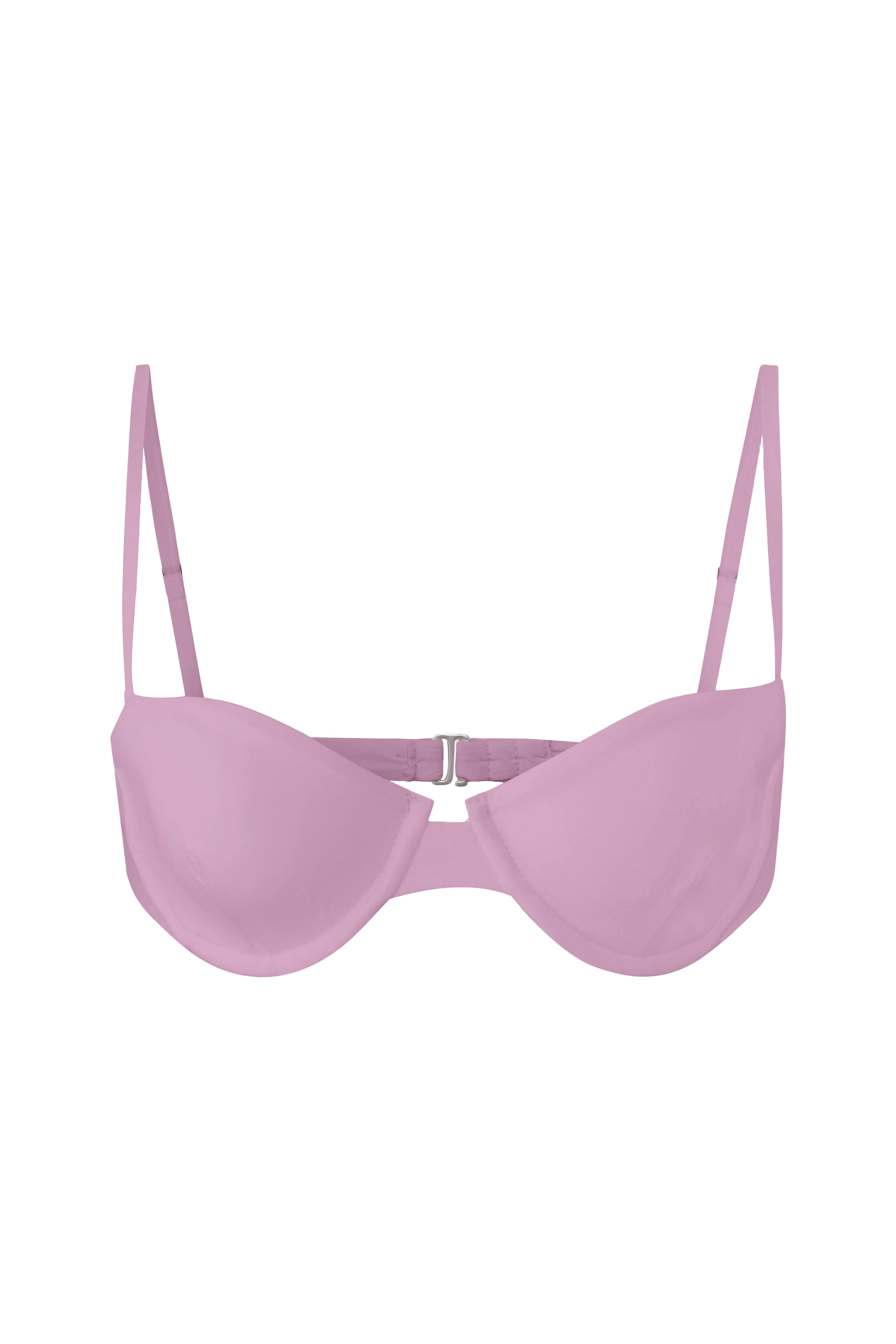 Brigitte Underwire Bikini Top Orchid on
White Background