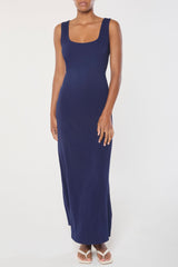 Hume Tank Maxi Dress in Stretch Twill