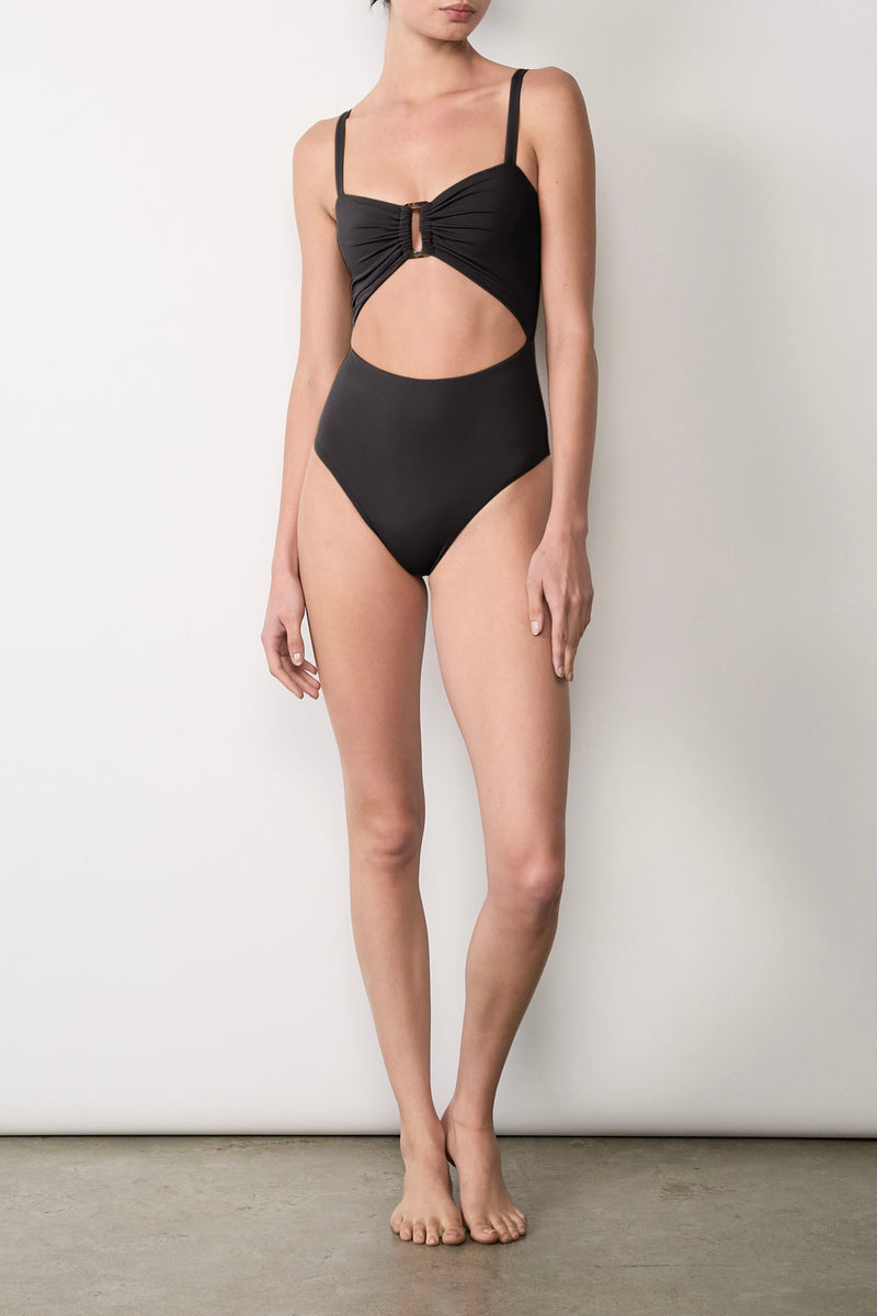 Tortoise Cutout One-Piece