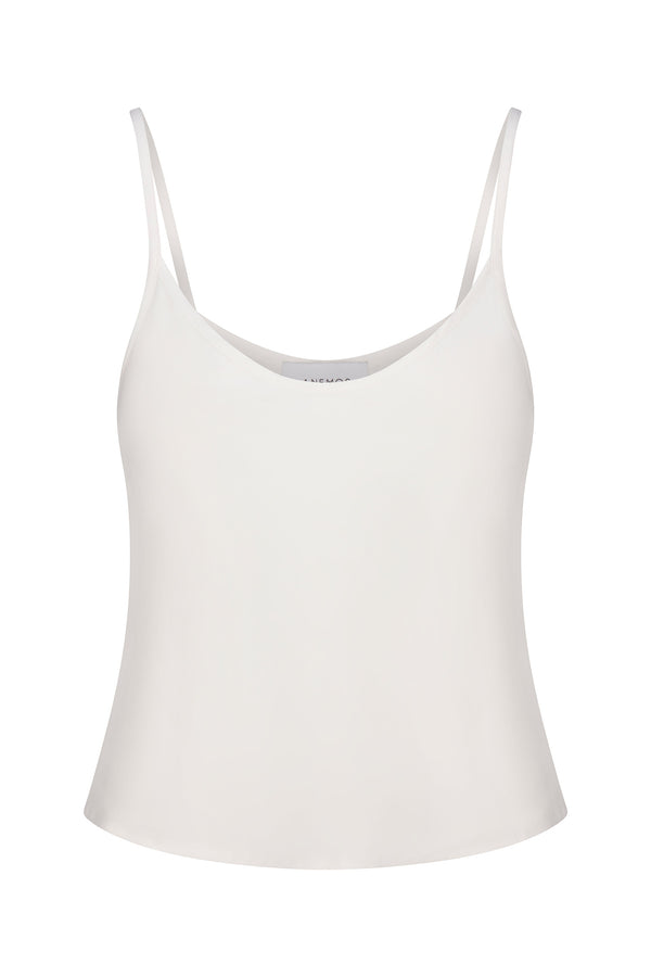 PREORDER: Harlow Bias-Cut Tank Top in Stretch Twill