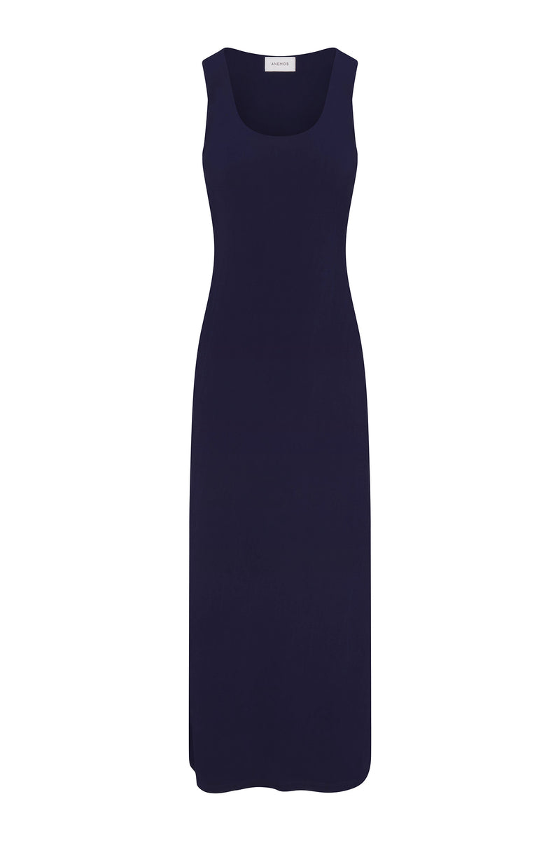 Hume Tank Maxi Dress in Stretch Twill