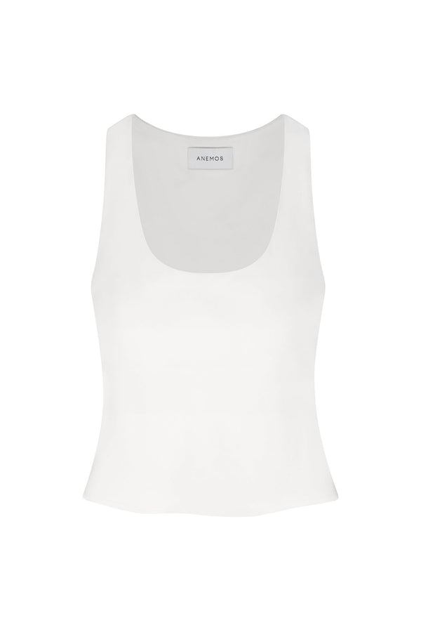 Hume Tank Top in Stretch Twill