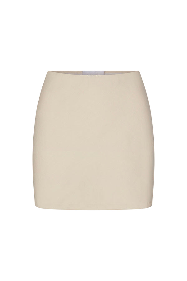 Mini Skirt in Stretch Suiting