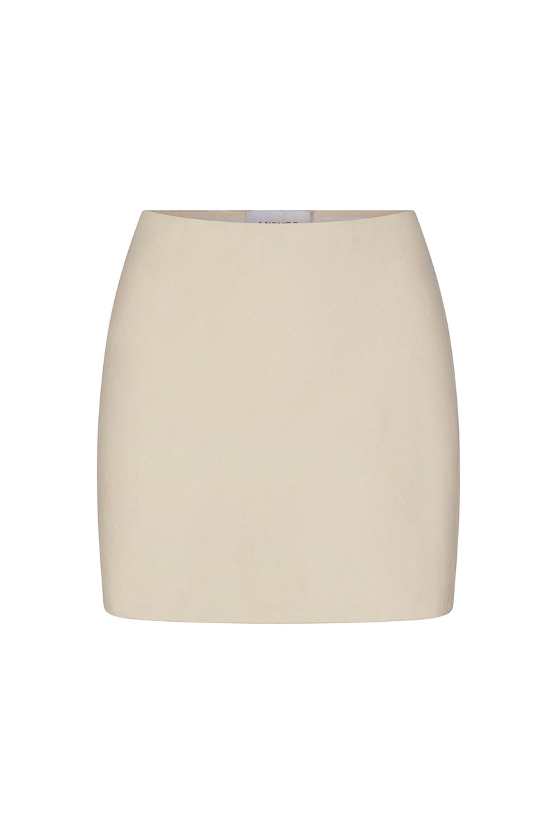 Mini Skirt in Stretch Suiting