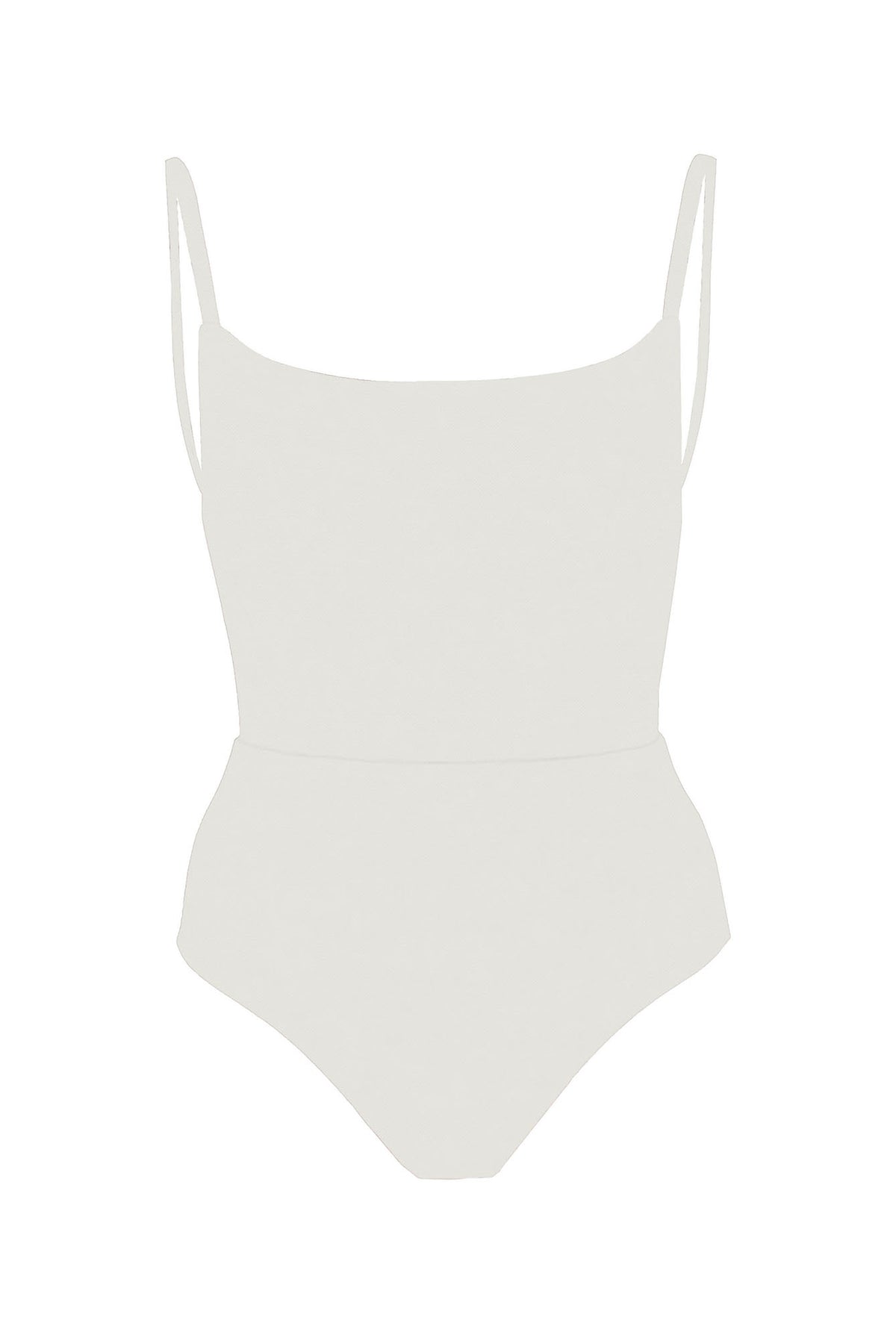 【THE MOZZ】Ana Square Neck Long One Piece one-size-hunza-g-square-neck-