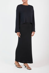 Maxi Skirt in Modal Knit