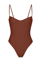 Balconette Underwire One-Piece Sienna on White Background
