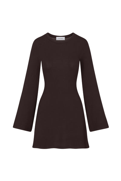 bell sleeve fall dress Mini in Tencel Knit Shoe size:11.5 The midi length is NA-10.22.25AM Alexander by Daymor 706