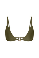 Tortoise Ring Triangle Bikini Top