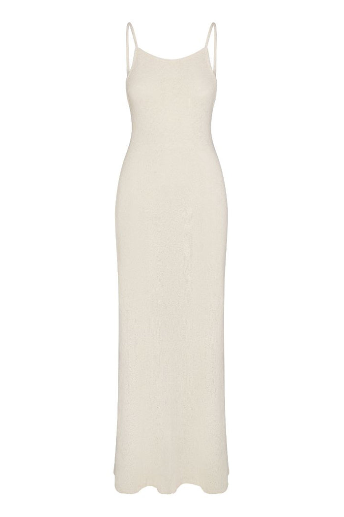 Anemos | Gisele Maxi Dress in Crochet Knit Natural / S Anemos | Gisele Maxi Dress in Crochet Knit Natural / S