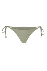 String Tie Bikini Bottom Laurel on White Background