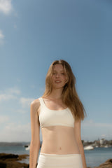 Tankini Bikini top is Sporty yet chic, it’s designed for effortless movement and pairs seamlessly with our signature swimwear bottoms.