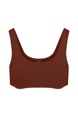 Tankini Bikini Top Sienna on white background