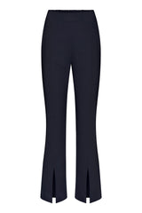 The Front Slit Pant in Stretch Linen
