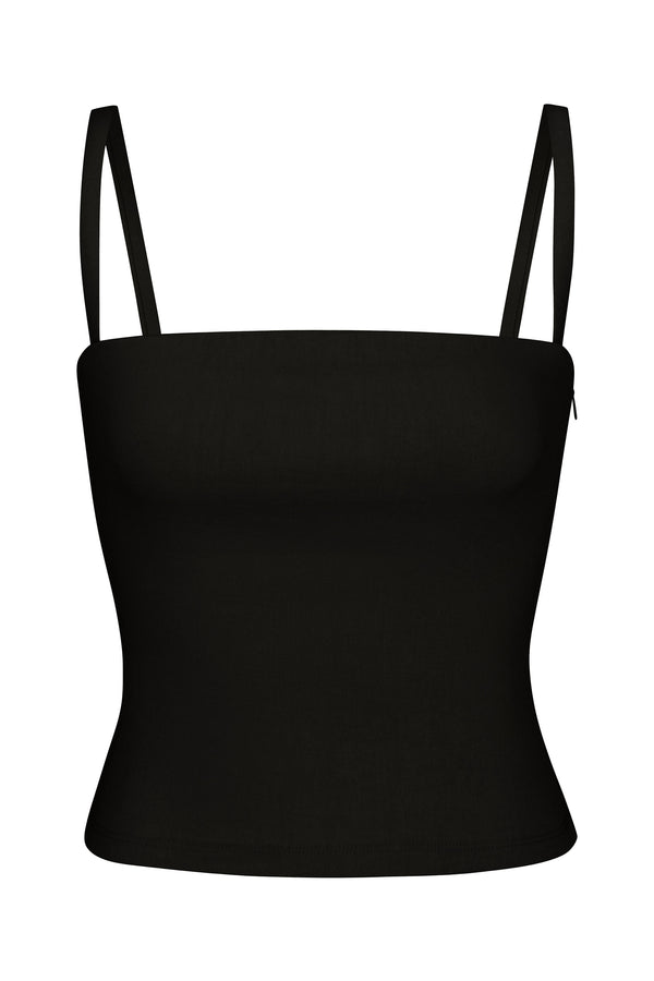 The Naomi Top in Stretch Linen