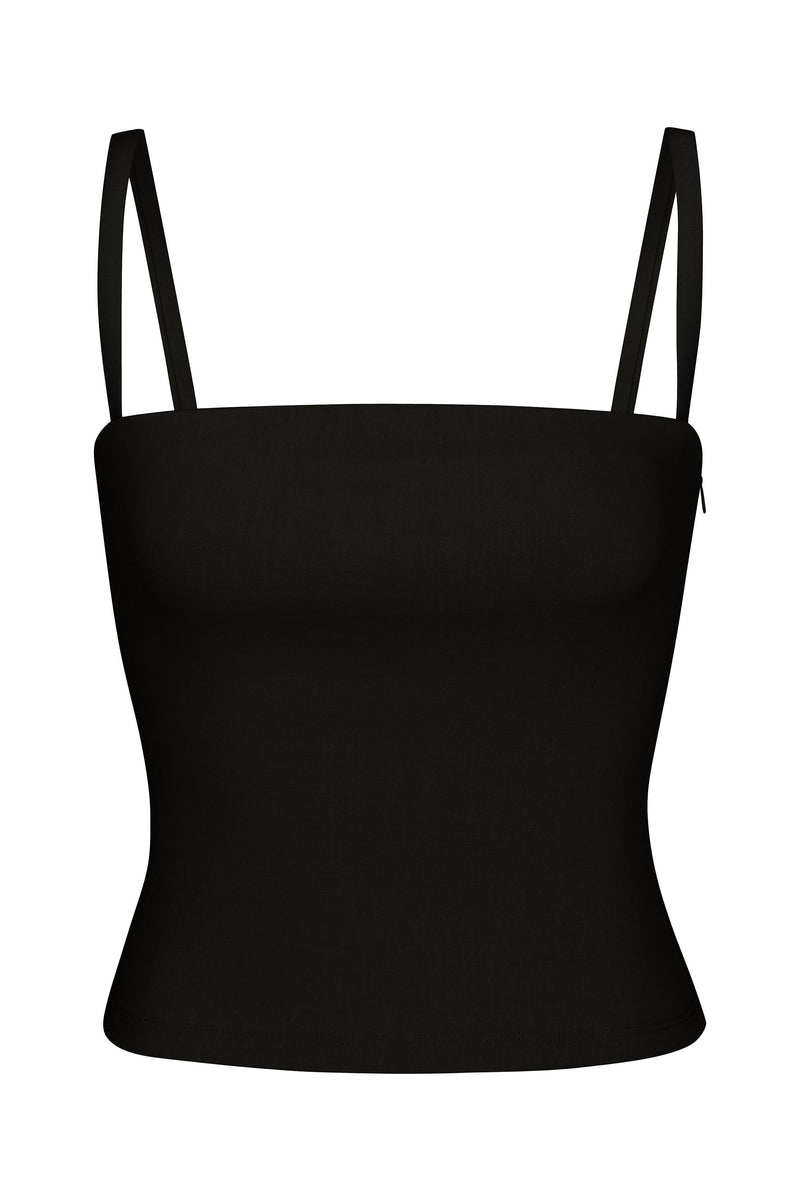 The Naomi Top in Stretch Linen