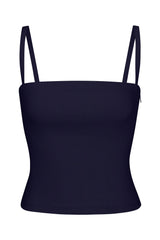 The Naomi Top in Stretch Linen