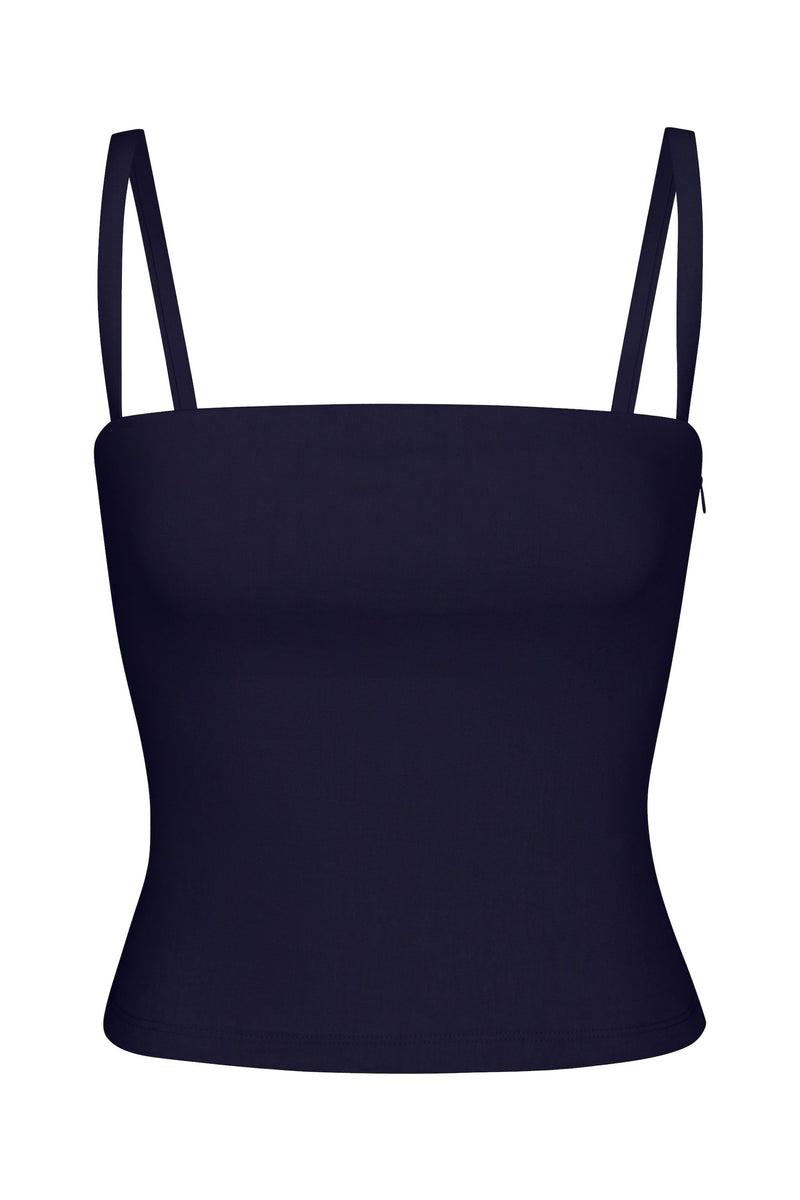 The Naomi Top in Stretch Linen