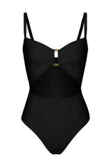 Tortoise Cutout One-Piece