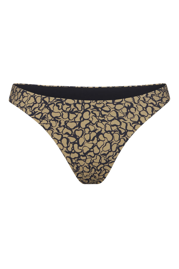The Eighties High-Cut Bikini Bottom In Infinity Floral Print