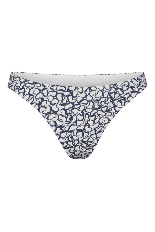 Eighties High-Cut Bikini Bottom In Infinity Floral Print