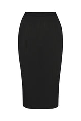 The Knife Pleat Skirt in Sheer Eco-Chiffon
