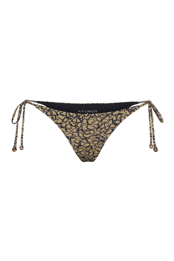 The String Tie Bikini Bottom in Infinity Floral Print