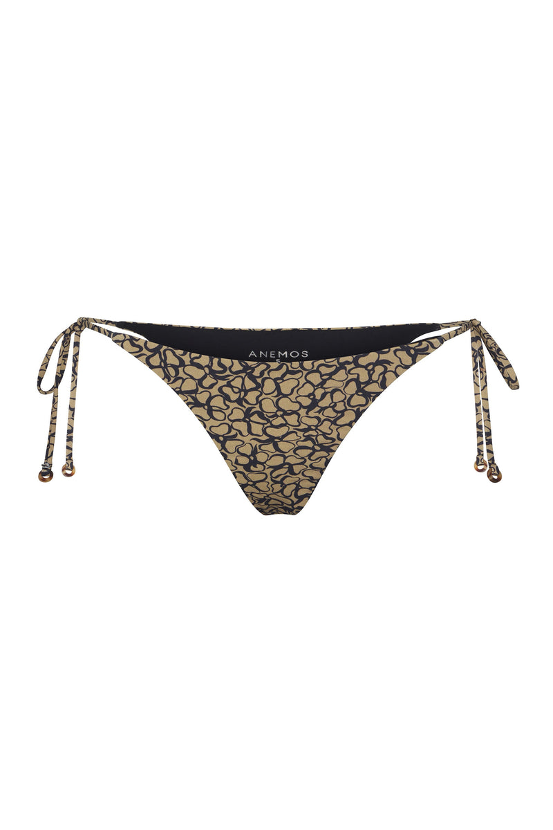 The String Tie Bikini Bottom in Infinity Floral Print