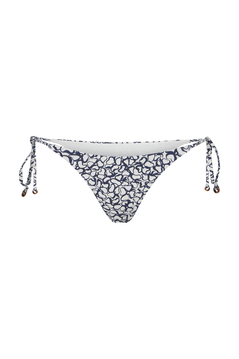 The String Tie Bikini Bottom in Infinity Floral Print
