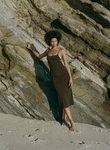 The K.M. Tie Wrap Top in Stretch Cupro