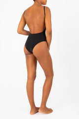 The Square Neck Open Back One-Piece