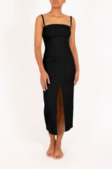 The Naomi Top in Stretch Linen