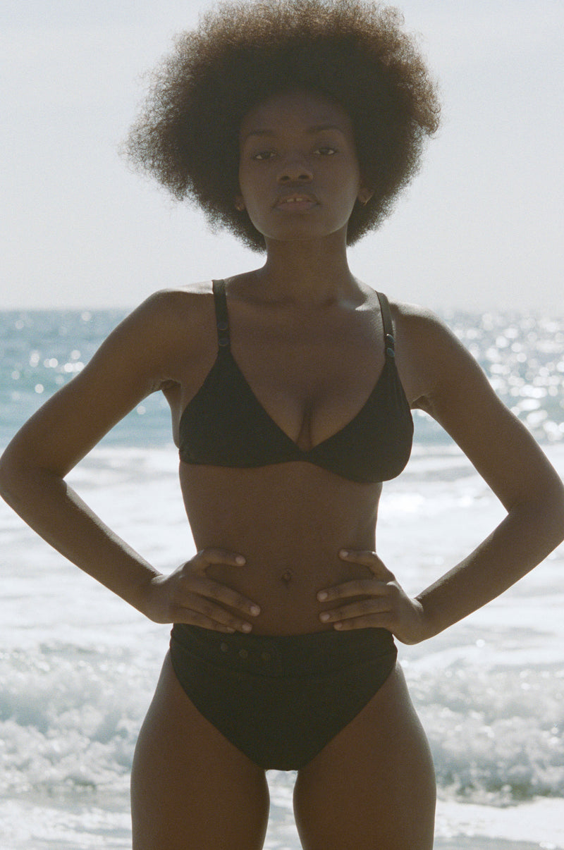 Ciao Lucia x Anemos Retro Belted Midi Bikini Bottom