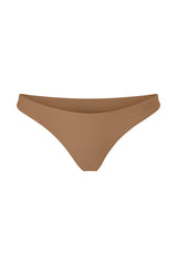 Hipster Classic-Cut Bikini Bottom Sandstone on White Background